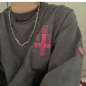 Punk Barbed Wire Necklace